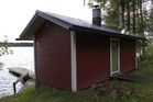 Saunarakennus.